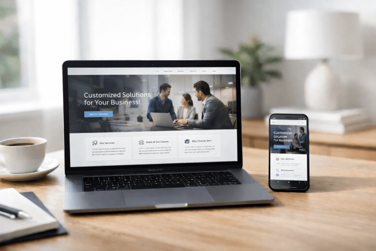 Website-Erstellung & Webdesign für Unternehmen | Web and Data Solutions