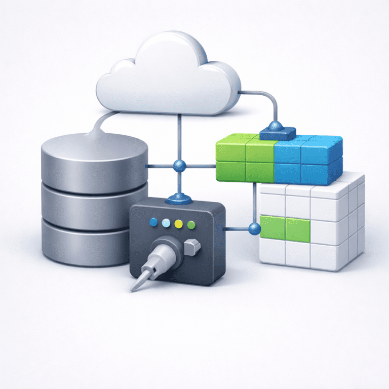 Tool- & Plattform-Auswahl – Tech Stack Illustration - webdesign agentur berlin