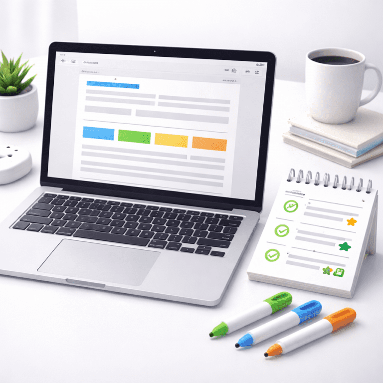 Content-Optimierung Onpage SEO – Editor Illustration - webdesign agentur berlin