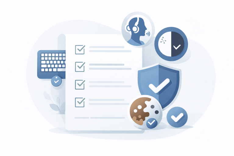 Barrierefreiheit, Consent & technische Compliance | Audit & Umsetzung