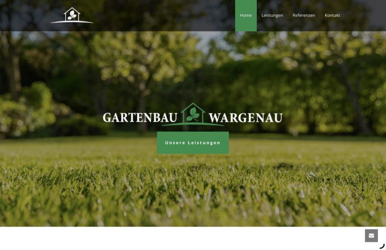 Gartenbau Wargenau - Garten und Landschaftsbau - webdesign berlin