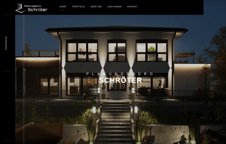 Website Erstellung für das Planungsbüro Schröter - webdesign berlin