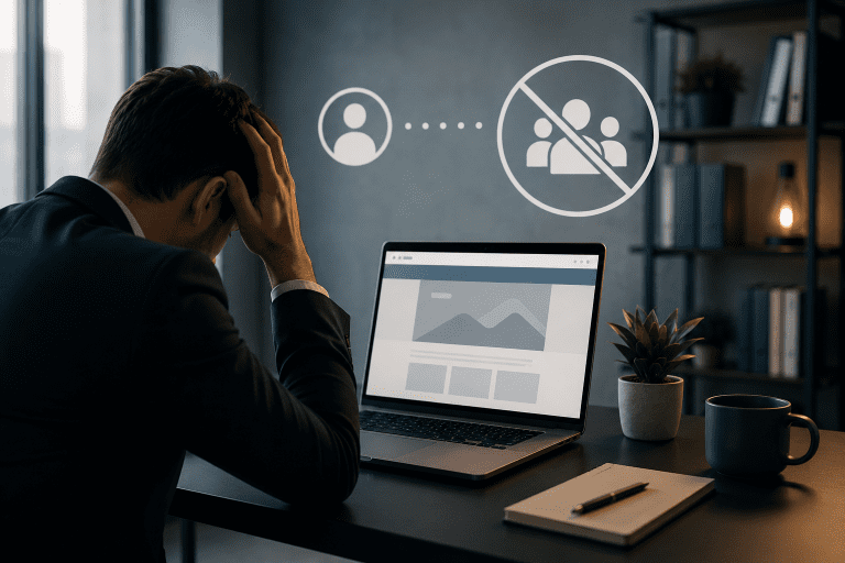 Warum Ihre Website keine Kunden gewinnt – Ursachen & Lösungen
