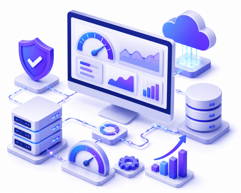 Optimierung von Ladezeiten, Sicherheit und Serverleistung einer Website